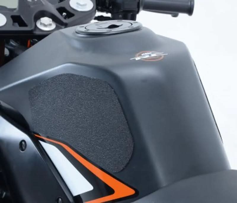 NAKLEJKA NA BAK TANKPAD ANTYPOŚLIZGOWY 2 CZĘŚCI RG RACING KTM RC125 / 200 / 390 CLEAR 1