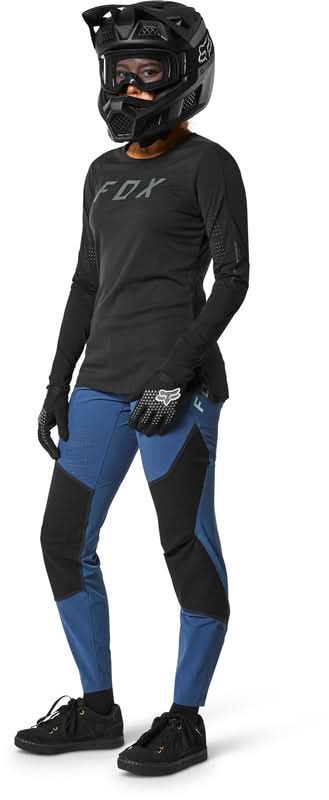 Koszulka Rowerowa z Długim Rękawem Fox Lady Flexair Pro Black 5 228597_ZAL480443.jpg