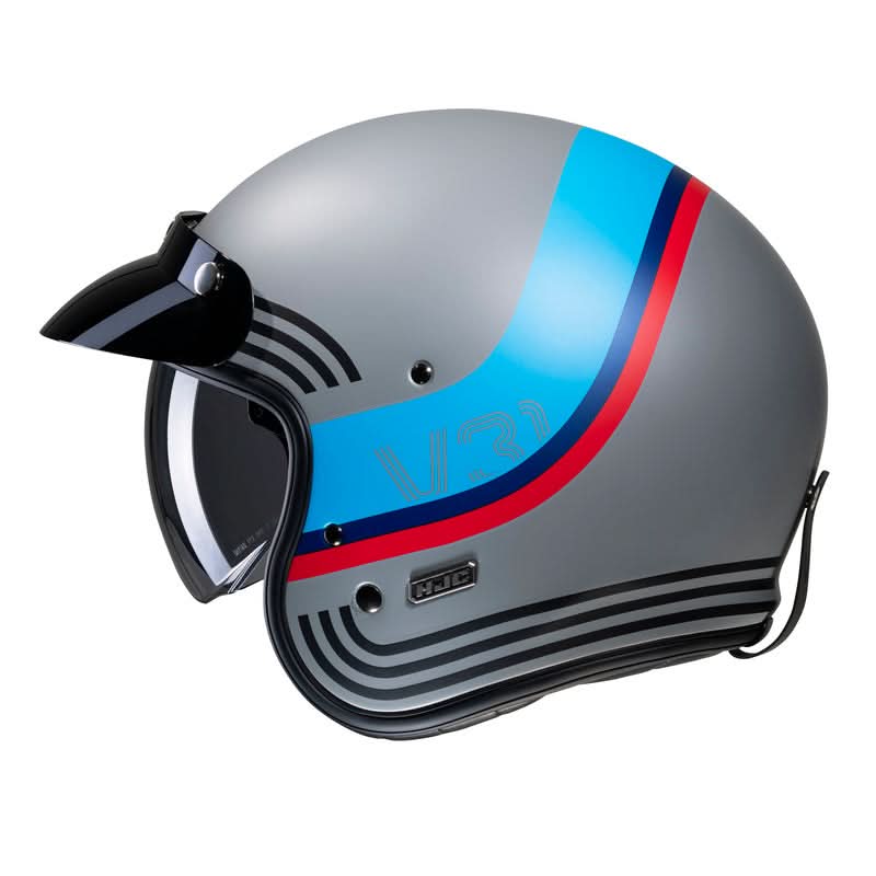 Kask Motocyklowy Hjc V31 Byron Grey Blue 11 280713_ZAL574432.jpg