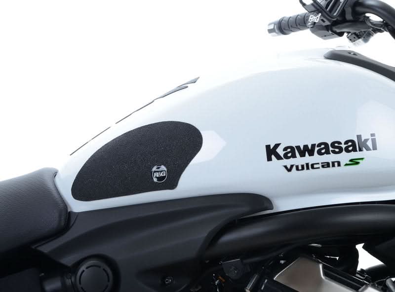 NAKLEJKA NA BAK TANKPAD ANTYPOŚLIZGOWY 2 CZĘŚCI RG RACING KAWASAKI VULCAN S BLACK 1