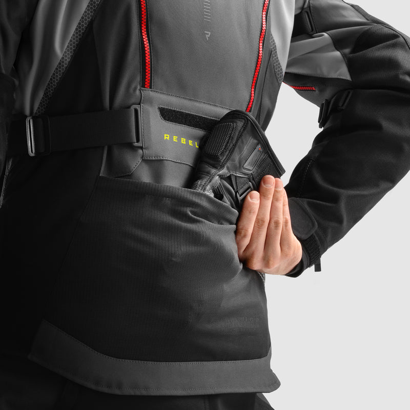 Kurtka Motocyklowa Tekstylna Rebelhorn Hardy 3.0 Dark Grey Black Fluo Yellow 67 324094_ZAL795219.jpg