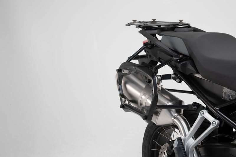 STELAŻ PRO NA KUFRY BOCZNE SW-MOTECH BMW F 750 GS F 850 GS/ADV (17-) BLACK 1