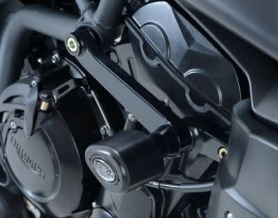 CRASHPADY AERO RG RACING TRIUMPH TIGER 800/TIGER 800XC BLACK 1