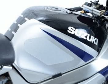 NAKLEJKA NA BAK TANKPAD ANTYPOŚLIZGOWY 2 CZĘŚCI RG RACING 23CM X 8CM CLEAR 1