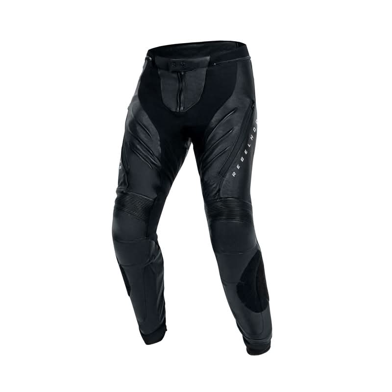 Spodnie motocyklowe skórzane Rebelhorn Veloce Black White 4 277845_ZAL670332.jpg