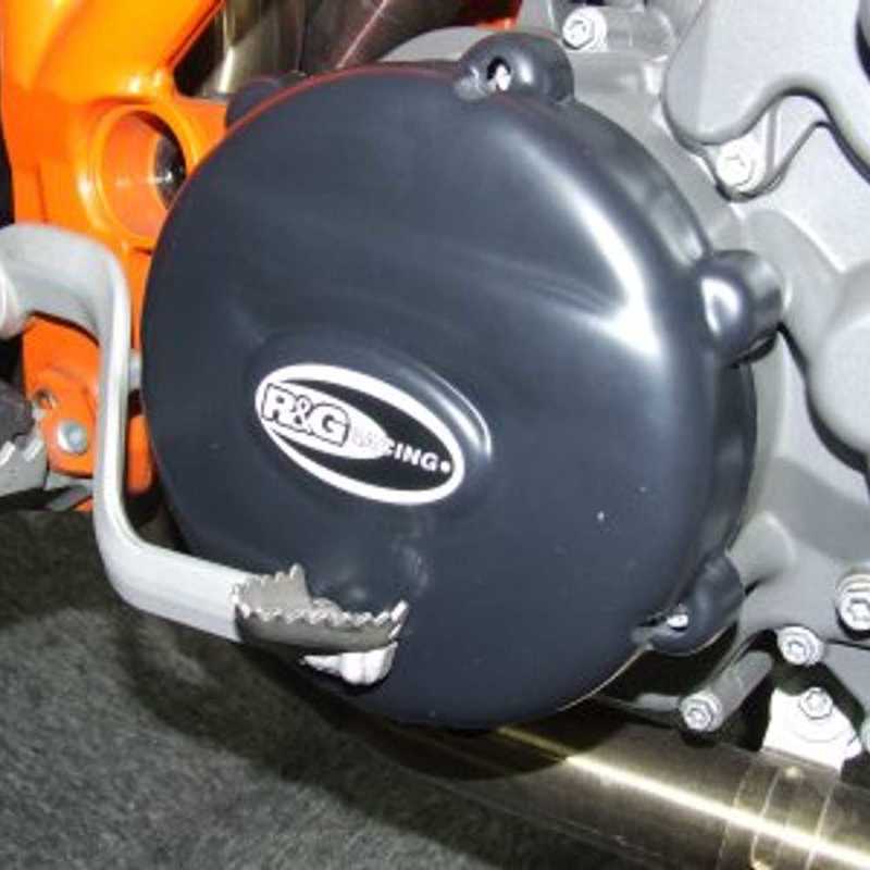 OSŁONA SILNIKA RG RACING KTM LC8 950/990 ADVENTURE, 950 PRAWA STRONA BLACK 1