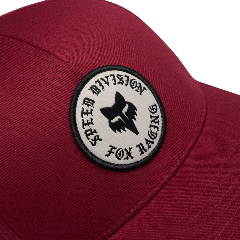 Czapka z daszkiem FOX Badge Flexfit Cabernet 5 350291_ZAL869122.jpg