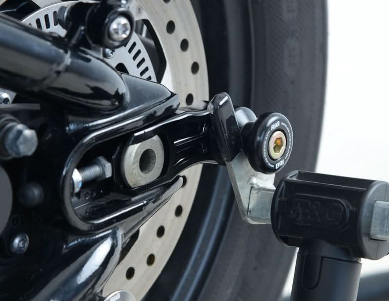 ROLKI WAHACZA RG RACING TRIUMPH BONNEVILLE BOBBER 17- , STREET CUP 17- BLACK 1