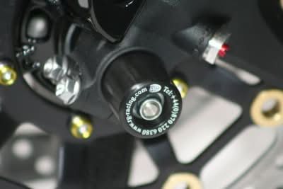 SLIDERY PRZEDNIEGO ZAWIESZENIA RG RACING HONDA CBR600 RR 07- BLACK 1