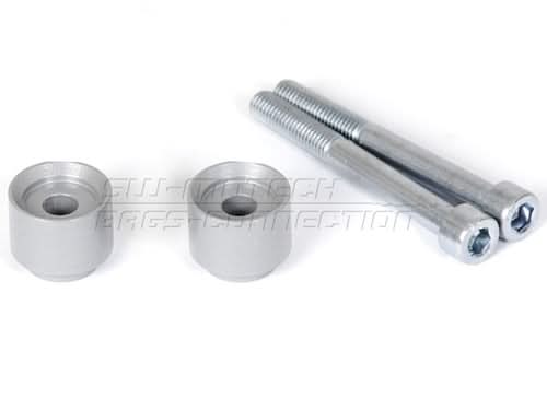 ZESTAW PODWYŻSZAJĄCY KIEROWNICĘ SW-MOTECH 20MM BMW F 650/700 GS F800GS/ADV SILVER 1