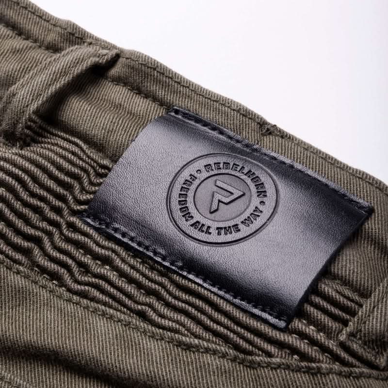 Jeansy motocyklowe damskie Rebelhorn Vandal Twill Olive 30 224497_ZAL528466.jpg