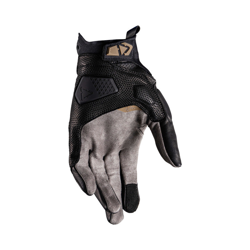 RĘKAWICE MOTOCYKLOWE LEATT ADV X-FLOW 8.5 STEALTH SHORT BLACK GREY M 9