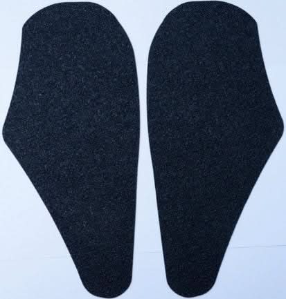 NAKLEJKA NA BAK TANKPAD ANTYPOŚLIZGOWY 4 CZĘŚCI RG RACING KAWASAKI NINJA 250 08- BLACK 1