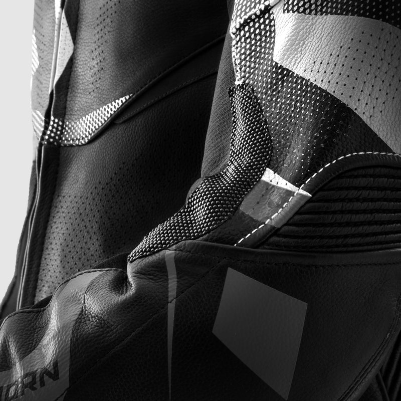 Kurtka motocyklowa skórzana Rebelhorn Inferno Black White 32 324171_ZAL797777.jpg