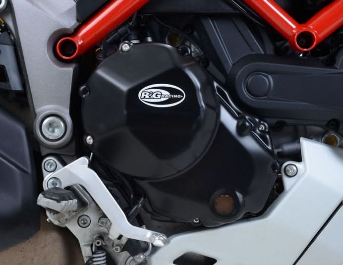 ZESTAW OSŁON SILNIKA RG RACING DUCATI MULTISTRADA 1260(S), (2 CZĘŚCI) BLACK 1