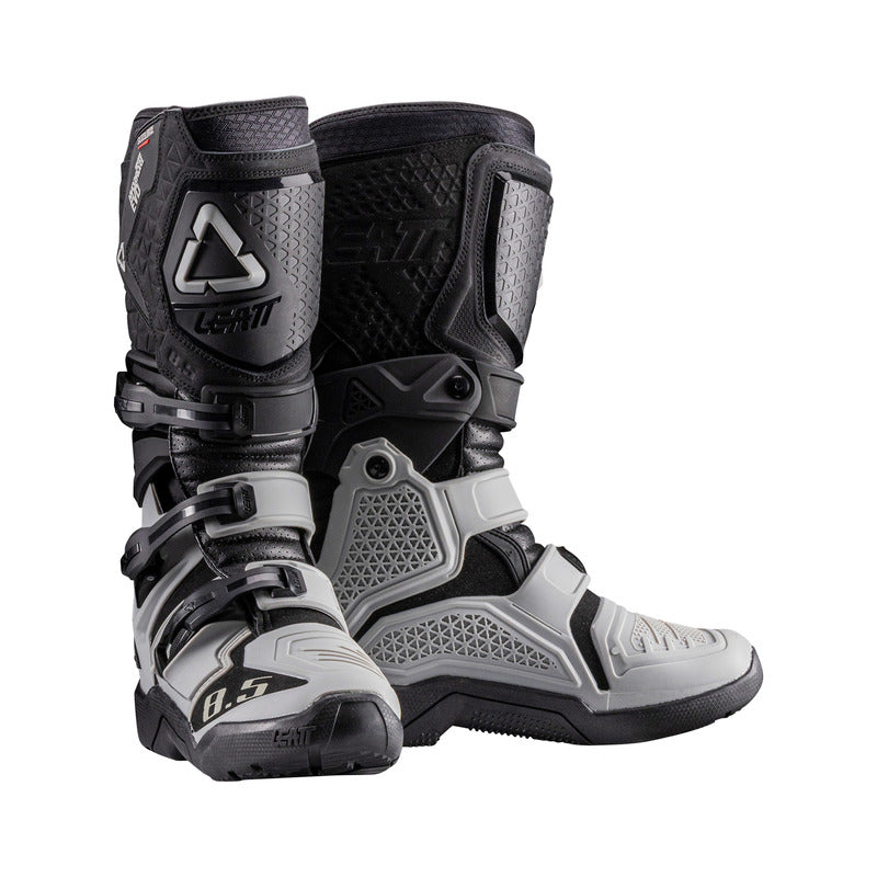 BUTY MOTOCYKLOWE LEATT ADV HYDRADRI 8.5 BLACK GREY US9 1