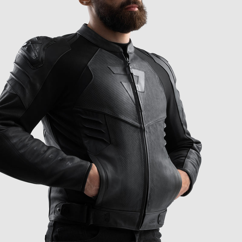 Kurtka motocyklowa skórzana Rebelhorn Vandal 2 Black 12 347971_ZAL852419.jpg