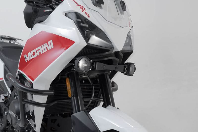 ZESTAW LAMP PRZECIWMGŁOWYCH EVO SW-MOTECH MOTO MORINI X-CAPE 650 (21-) BLACK 1