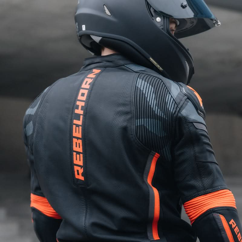 Kurtka motocyklowa skórzana Rebelhorn Vandal Black Fluo Red 16 214110_ZAL632429.jpg
