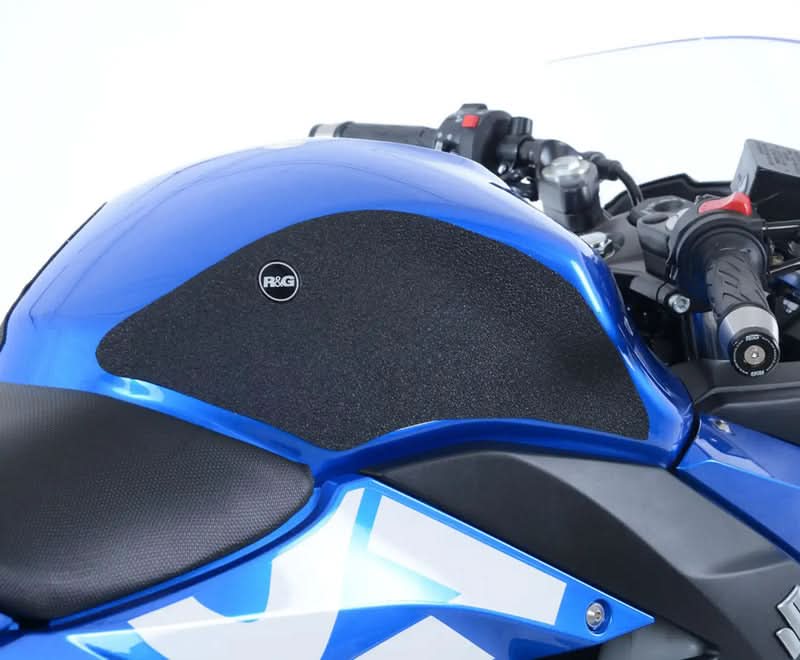 NAKLEJKA NA BAK TANKPAD ANTYPOŚLIZGOWY 2 CZĘŚCI RG RACING SUZUKI GSX250R (17-) CLEAR 1