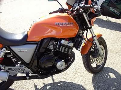 CRASHPADY CLASSIC RG RACING HONDA CB400 BLACK 1