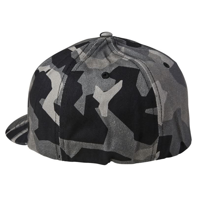 Czapka z Daszkiem Fox Bnkr Flexfit Black Camo 2 230744_ZAL451551.jpg