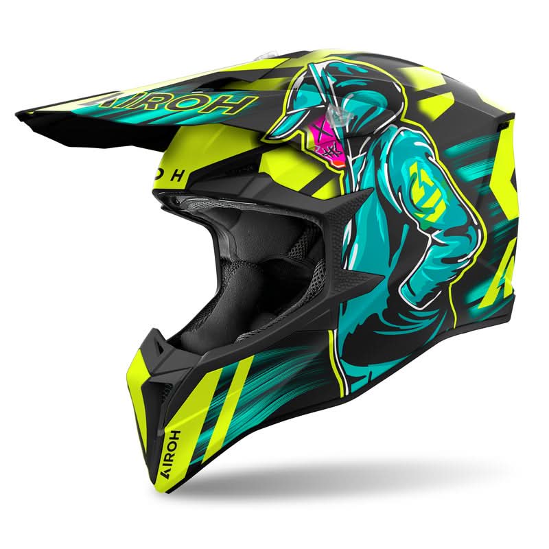 Kask Motocyklowy Airoh Wraaap Cyber Yellow Matt 1 299841_ZAL669134.jpg