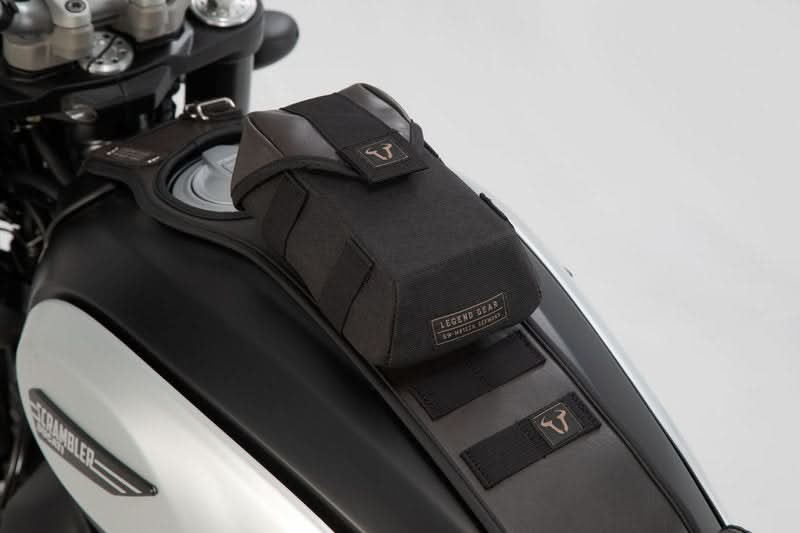 ZESTAW TORBA NA SMARTFON LA3 I PAS NA ZBIORNIK SLA SW-MOTECH BMW R NINET MODELS (14-) BROWN 9