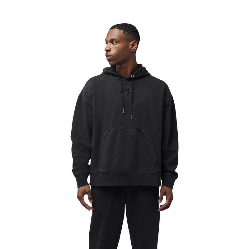 Bluza z kapturem FOX Wordmark Oversized Fleece Po Black 13 311552_ZAL719632.jpg