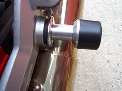 SLIDERY TŁUMIKA RG RACING KAWASAKI Z1000 UP TO 06 BLACK 1