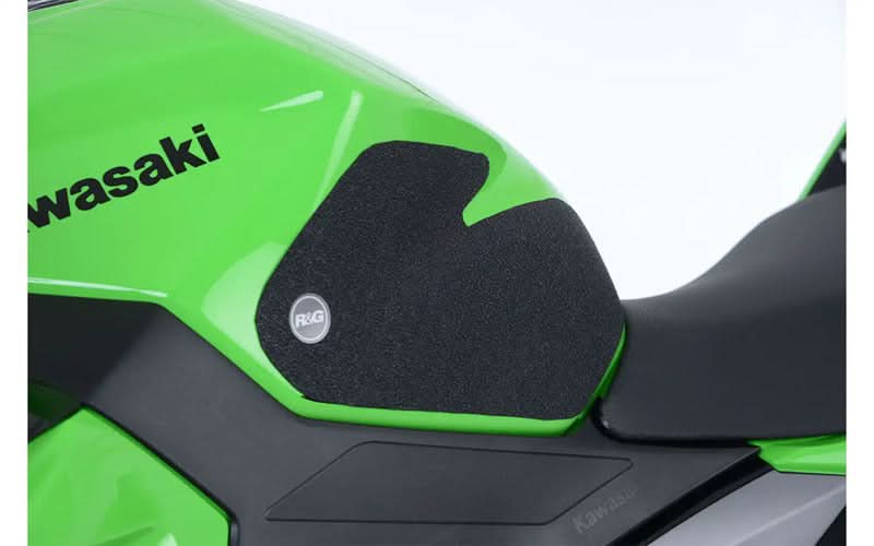 NAKLEJKA NA BAK TANKPAD ANTYPOŚLIZGOWY 2 CZĘŚCI RG RACING KAWASAKI NINJA 400 (18-) CLEAR 1
