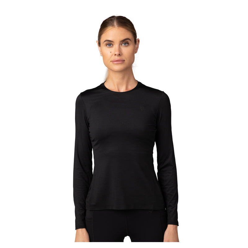 Koszulka z Długim Rękawem Fox Lady Tecbase Black 1 258743_ZAL599015.jpg