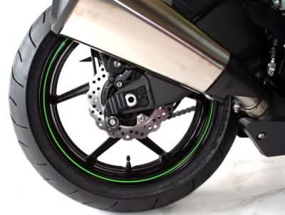 ROLKI WAHACZA RG RACING KAWASAKI ZX-10R 04- 10 BLACK 1