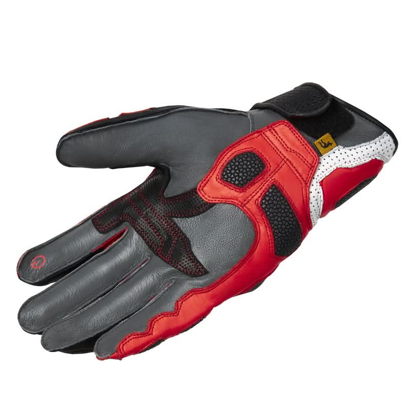 Motocyklowe Rękawice Skórzane Rebelhorn ST Short Black/Grey/Flo Red 5 194225_ZAL614822.jpg