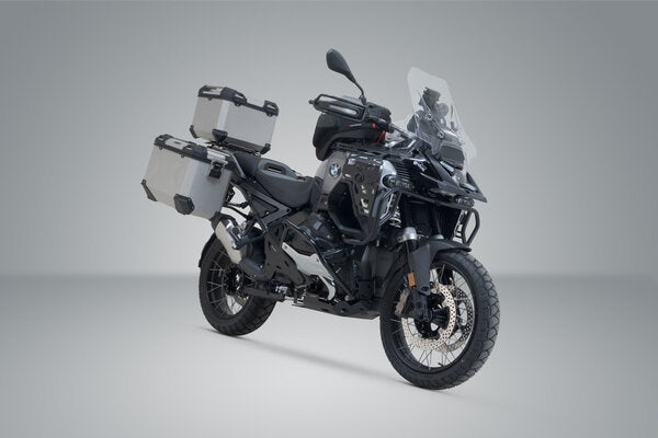 ZESTAW BAGAŻOWY ADVENTURE SW-MOTECH R 1300 GS ADV (24-) BMW TOP CASE HOLDER SILVER 3