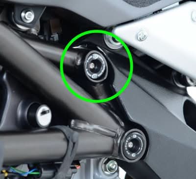 ZAŚLEPKA RAMY RG RACING MV AGUSTA F3 675/800, RIVALE 800, DRAGSTER 800, F4 1000R 10-, F4 3