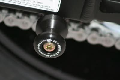 ROLKI WAHACZA RG RACING HONDA CBR600RR 07- 13 WHITE 1