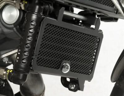 OSŁONA CHŁODNICY OLEJU RG RACING APRILIA DORSODURO 1200 BLACK 1