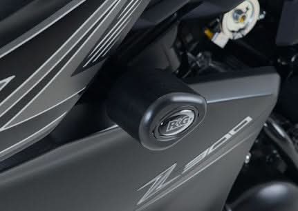 CRASHPADY AERO RG RACING KAWASAKI Z250 13- 18/Z300 15- BLACK 1