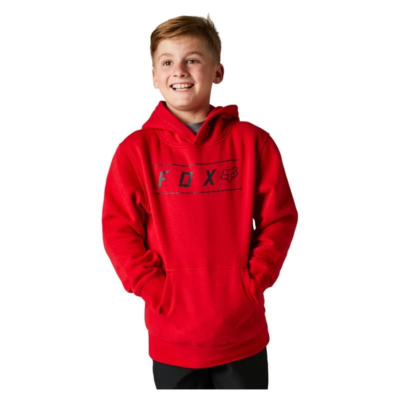 Bluza z Kapturem Fox Junior Pinnacle Flame Red 1 231057_ZAL450302.jpg