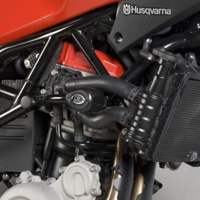 CRASHPADY AERO RG RACING HUSQVARNA NUDA BLACK 1