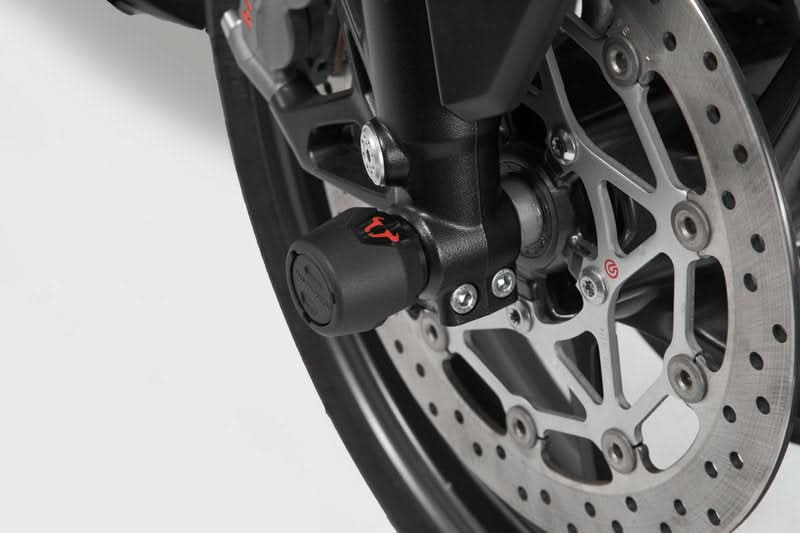 SLIDERY PRZEDNIEGO ZAWIESZENIA SW-MOTECH YAMAHA MT-09/TRACER 900/YZF-R7APRILIA BLACK 3