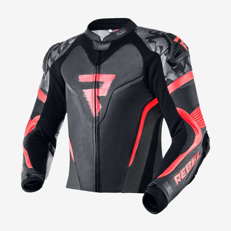 Kurtka Skórzana Rebelhorn Rebel Black/Flo Red 14 193659_ZAL424206.jpg