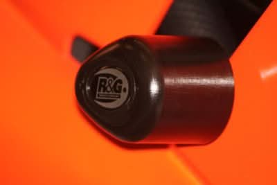 CRASHPADY AERO RG RACING KAWASAKI ZX6 R 07- 10 BLACK 1
