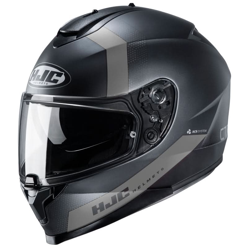 Motocyklowy Kask HJC C70 Eura Black/Grey 1 216146_ZAL369408.jpg