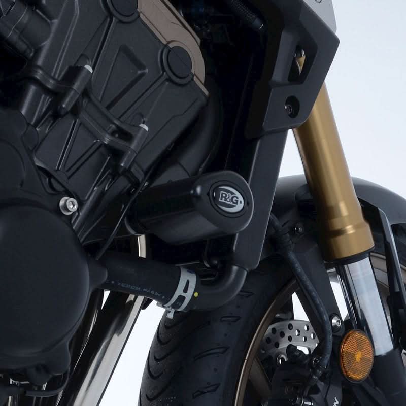 CRASHPADY AERO RG RACING HONDA CB650R 19- BLACK 1