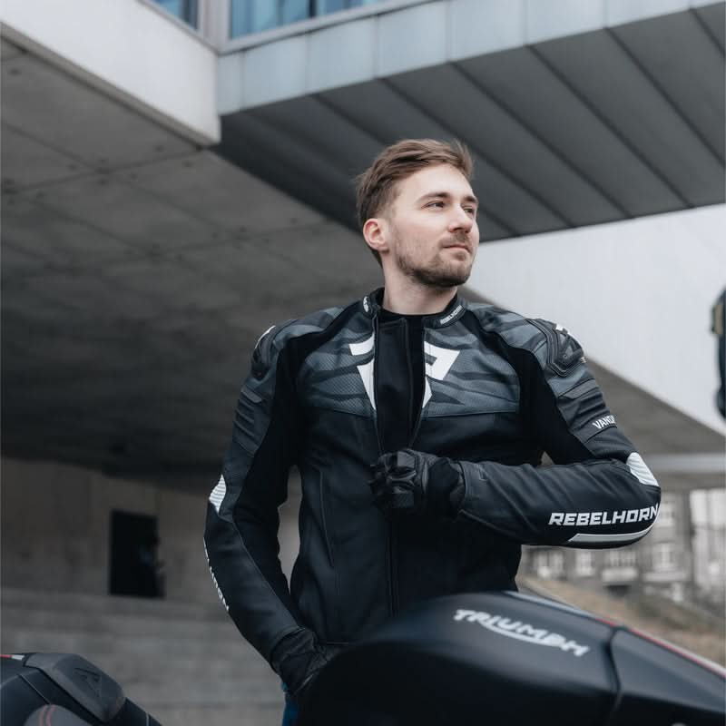 Kurtka motocyklowa skórzana Rebelhorn Vandal Black White 27 234114_ZAL632809.jpg
