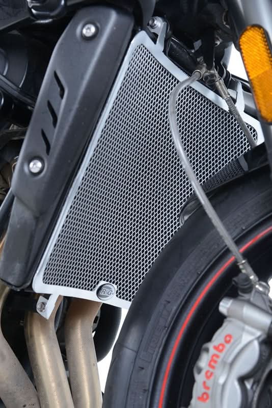 OSŁONA CHŁODNICY RG RACING TRIUMPH STREET TRIPLE 765 RS/R/S 17- TITANIUM 1