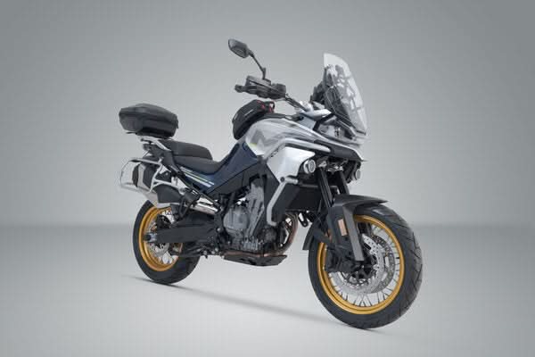 ZESTAW KUFRA CENTRALNEGO URBAN ABS SW-MOTECH BCFMOTO 800MT (21-) BLACK 3