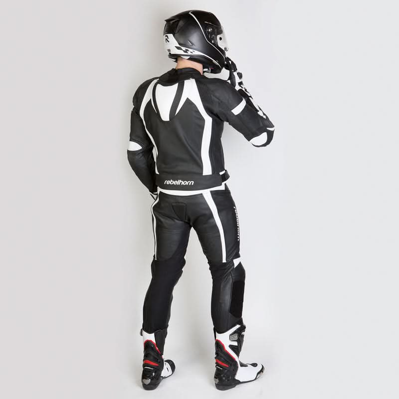 Spodnie motocyklowe skórzane Rebelhorn Piston 2 Black/White 11 134018_ZAL252385.jpg